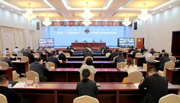 南宫ng·28集團召開深化三項制度改革專項重點任務推進會